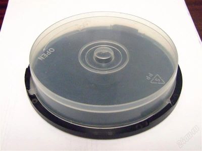 Лот: 2324103. Фото: 1. Коробка для CD, DVD дисков (на... Органайзеры для дисков, боксы