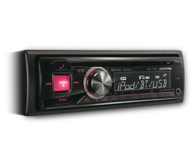 Лот: 3131542. Фото: 1. Alpine CDE-174BT CD\USB ресивер... Автомагнитолы
