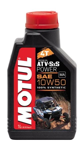 Лот: 7648502. Фото: 1. MOTUL ATV-SXS Power 4T 10w50 1л. Масла, жидкости