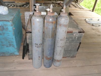 Лот: 4166617. Фото: 1. Баллон закись азота 10 л б/у. Баллоны, газ в баллонах