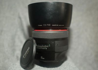 Лот: 6271609. Фото: 1. Canon EF 85mm F1.2 II USM + светофильтр. Объективы