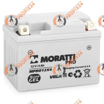 Лот: 14326624. Фото: 1. Аккумулятор MORATTI MPRO12X4 4... Аккумуляторы
