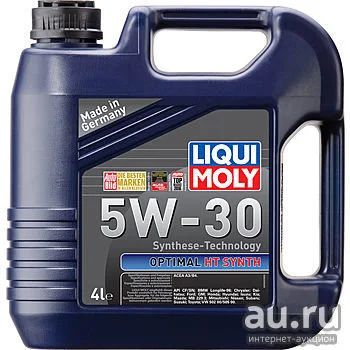 Лот: 10028977. Фото: 1. Liqui Moly Optimal HT Synth 5W-30... Масла, жидкости