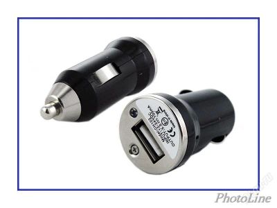 Лот: 1748360. Фото: 1. Зарядное устройство USB от прикуривателя... Электроприборы для автомобиля