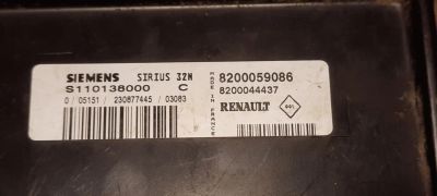 Лот: 20007783. Фото: 1. Эбу двигателя для Renault Simens... Электрооборудование