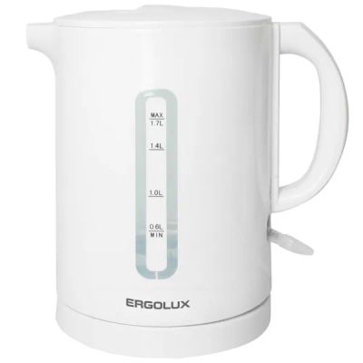 Лот: 24555468. Фото: 1. Электрический чайник Ergolux ELX-KH01-C01. Чайники, кофемашины, кулеры