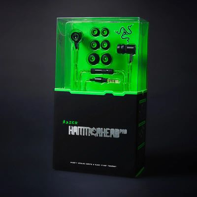 Лот: 3541377. Фото: 1. Гарнитура Razer Hammerhead PRO. Наушники, гарнитуры