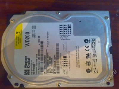 Лот: 467187. Фото: 1. Жесткий диск western digital 20gb. Жёсткие диски (HDD)