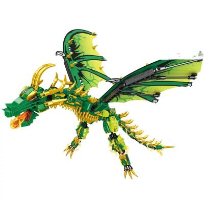 Лот: 18457260. Фото: 1. Lego Лего Дракон (аналог Лего). Конструкторы