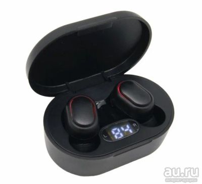 Лот: 16321665. Фото: 1. Гарнитура Bluetooth Air-E7S черная... Красноярск