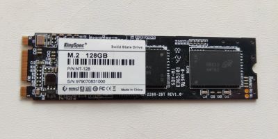 Лот: 16078821. Фото: 1. SSD 128gb M.2 - наработка меньше... SSD-накопители