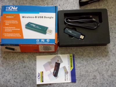 Лот: 5868440. Фото: 1. Wi-Fi сетевая карта CNet CNUSB-611. WiFi, Bluetooth адаптеры