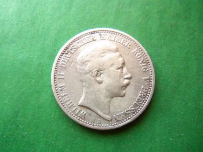 Лот: 19846748. Фото: 1. Пруссия 2 марки 1904 г.,серебро... Германия и Австрия