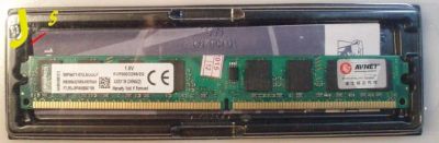 Лот: 6580472. Фото: 1. Память 2GB, Kingston DDR2 800Mhz... Оперативная память