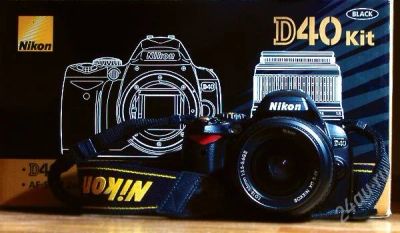 Лот: 738232. Фото: 1. nikon d40 продан. ожидание реакции... Цифровые зеркальные