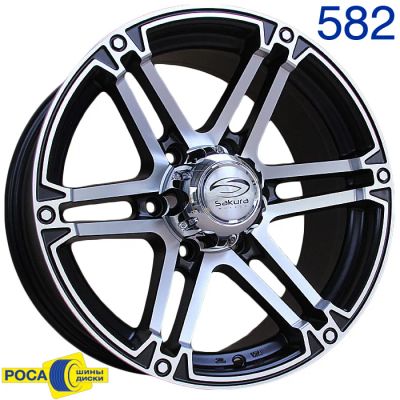 Лот: 4120912. Фото: 1. Комплект дисков Sakura Wheels... Диски