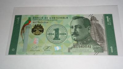 Лот: 24926346. Фото: 1. Гватемала , 1 кетсаль , 2023 г... Америка