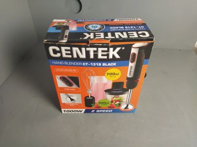 Лот: 17101278. Фото: 1. Блендер Centek CT-1319 черный. Кухонная