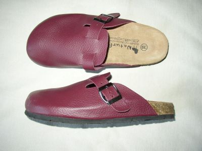 Лот: 7595047. Фото: 1. Шлёпанцы кожа Natur Pur Birkenstock... Шлепанцы, сланцы