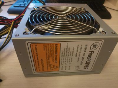 Лот: 9195100. Фото: 1. DNS FinePower DNP-450 с питанием... Корпуса, блоки питания