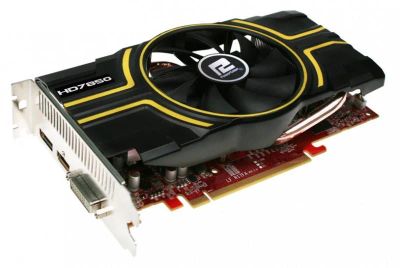 Лот: 7298648. Фото: 1. видеокарта hd 7850 radeon powercolor. Видеокарты