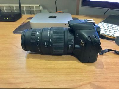 Лот: 9891889. Фото: 1. Продам Canon EOS 550D Kit + Объектив... Цифровые зеркальные