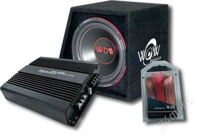 Лот: 1992891. Фото: 1. саб PROLOGY WOW1050 1000Watt. Сабвуферы