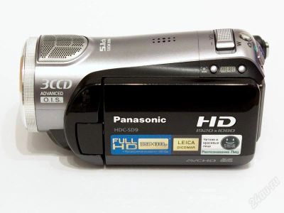 Лот: 1422895. Фото: 1. видеокамера Panasonic HDC-SD9. Видеокамеры