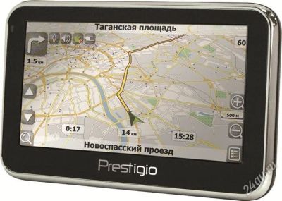 Лот: 2019403. Фото: 1. Автомобильный GPS Навигатор Prestigio... GPS-навигаторы