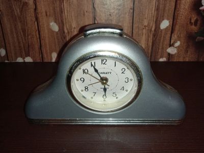 Лот: 19973460. Фото: 1. Часы Scarlett, будильник работает. Часы настенные, настольные