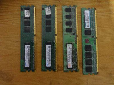 Лот: 7034191. Фото: 1. 4GB DDRII (1 GB x 4). Оперативная память