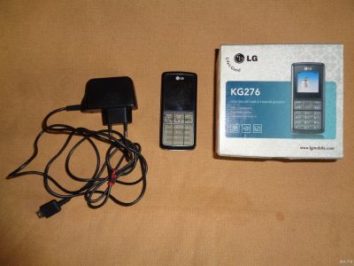 Лот: 14913307. Фото: 1. Мобильный телефон LG KG 276. Кнопочные мобильные телефоны