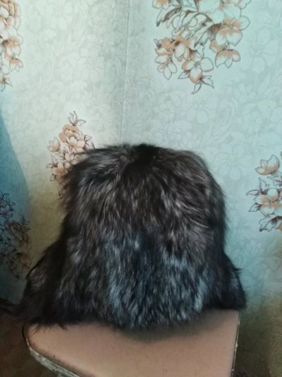 Лот: 12750731. Фото: 1. Ушанка из чернобурки. Головные уборы