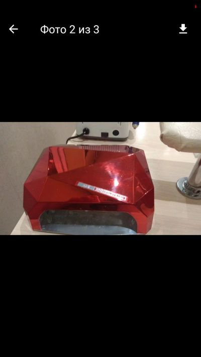 Лот: 15582530. Фото: 1. Led лампа для маникюра. Инструменты, аксессуары