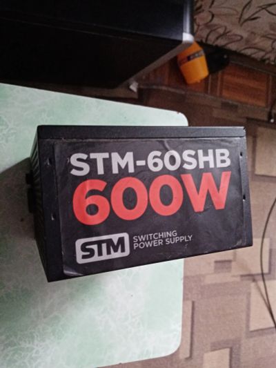 Лот: 21046422. Фото: 1. Блок питания stm-60shb 600w (без... Корпуса, блоки питания