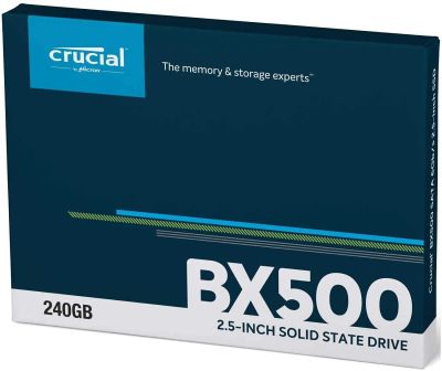 Лот: 20303189. Фото: 1. 240 ГБ 2.5" SATA накопитель Crucial... SSD-накопители