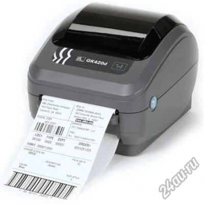 Лот: 5403182. Фото: 1. принтер этикеток Zebra GK420d. Прочие принтеры