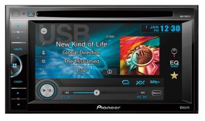 Лот: 4504247. Фото: 1. Автомагнитола Pioneer AVH-160DVD... Автомагнитолы