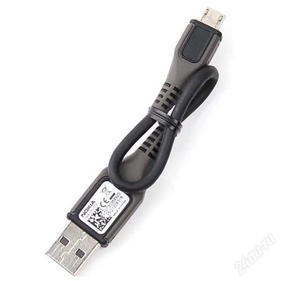 Лот: 1136107. Фото: 1. Кабель для Nokia. CA-101D microusb... Дата-кабели, переходники