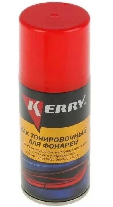 Лот: 16644987. Фото: 1. Лак тонировочный для фонарей красный... Средства по уходу
