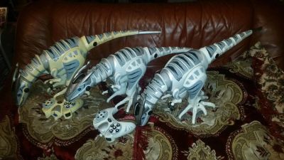 Лот: 15213719. Фото: 1. Динозавры 3 шт одним лотом, длина... Электронные