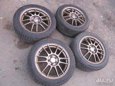 Лот: 8112880. Фото: 1. Enkei R16 + Bridgestone blizzak... Шины на дисках