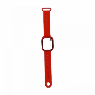 Лот: 22145716. Фото: 1. РЕМЕШОК+ CASE SILICONE APPLE WATCH... Смарт-часы, фитнес-браслеты, аксессуары