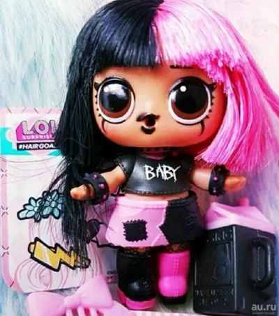 Лот: 17661580. Фото: 1. Lol Hairgoals Metal Babe. Серия... Куклы и аксессуары