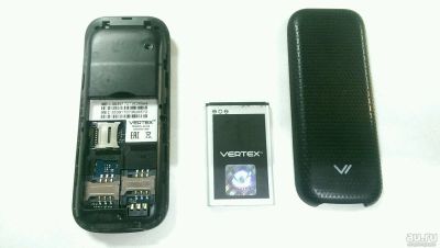 Лот: 9995817. Фото: 1. Сотовый телефон Vertex M103 (до15... Кнопочные мобильные телефоны