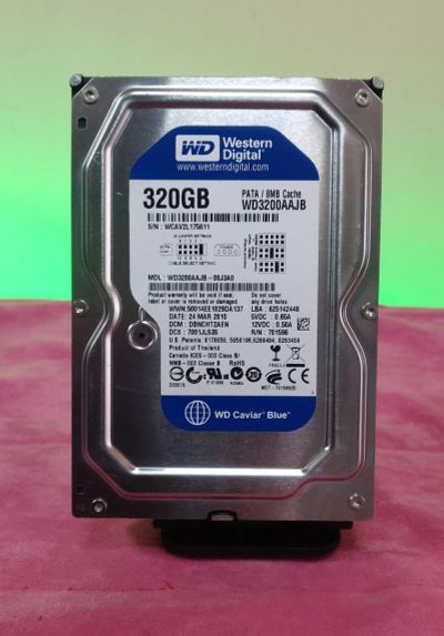 Лот: 24354908. Фото: 1. HDD для 3.5"/IDE/320Гб/7200 об... Жёсткие диски (HDD)