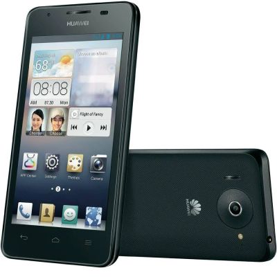Лот: 3639430. Фото: 1. Huawei G510 4.5" 4Gb Black 2x1... Смартфоны