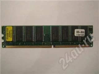 Лот: 196250. Фото: 1. Планка памяти 256Мб DDR 400MHz... Оперативная память