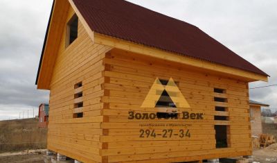 Лот: 17670793. Фото: 1. Дом 6х6 из бруса 150х150 на свайном... Строительство домов, дач, гаражей, бань