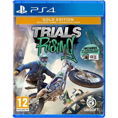 Лот: 24455875. Фото: 1. Игра для PS4 Ubisoft Trials Rising... Игры для консолей